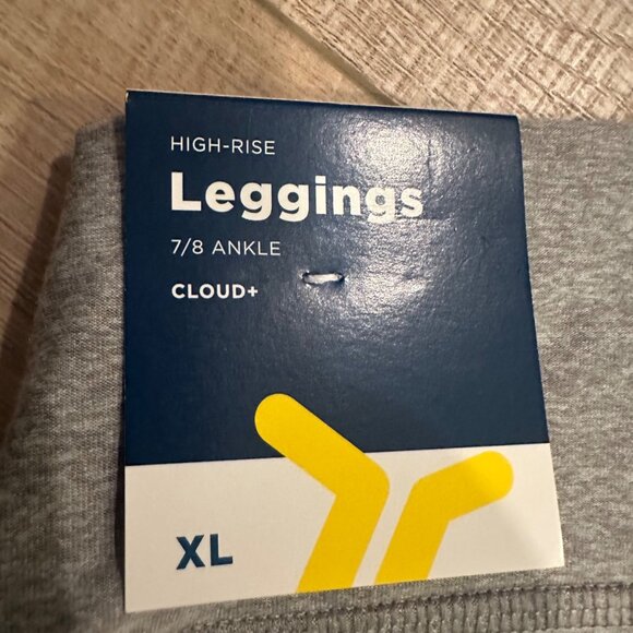 OLD NAVY CLOUD GO DRY LIGHT COMPRESSION LEGGINGS NEW GRAY XL - Picture 11 of 11